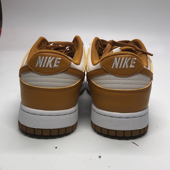 Women’s Nike Dunk Low Gold/White DN1431-001 NWOB - Picture 4 of 5